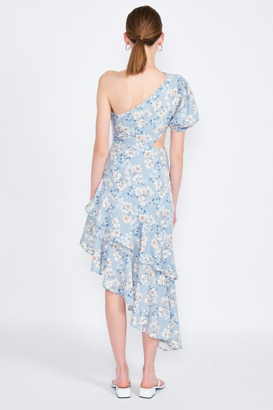 Sunday Morning Off The Shoulder Dress