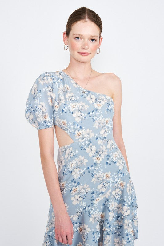 Sunday Morning Off The Shoulder Dress