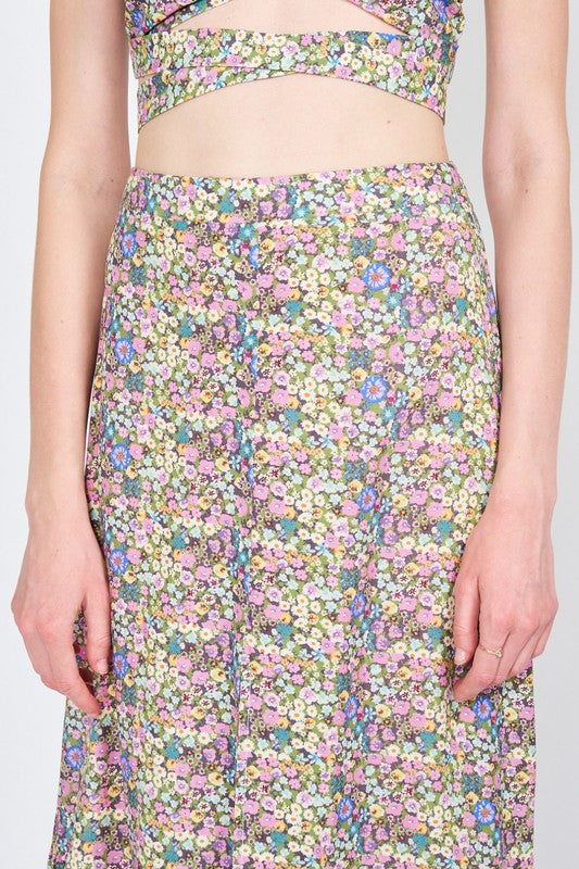For The Florals Maxi Skirt