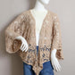 Crochet Floral Petal Kimono Wrap