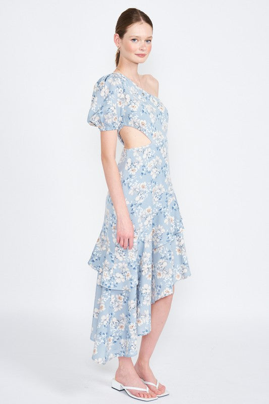Sunday Morning Off The Shoulder Dress