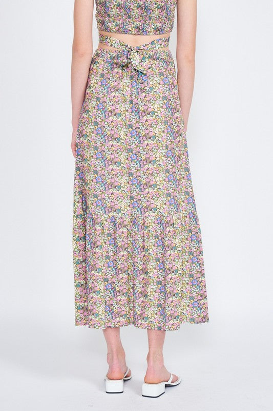 For The Florals Maxi Skirt
