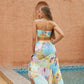 Womens 2pcs Long Skirt Set